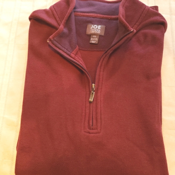 Joseph Abboud 3/4 zip pullover - Picture 2 of 4